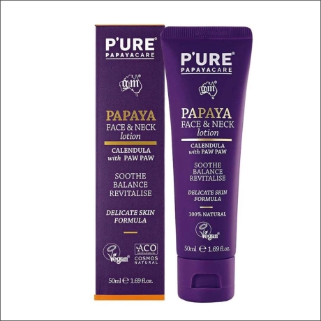 pure papaya face & neck lotion – näo ja kaela losjoon 50ml.jpg