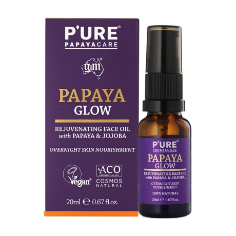 pure papaya glow rejuvenating face oil – noorendav näoli 20ml.jpg