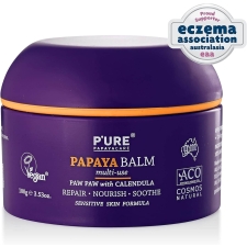 P'URE PAPAYA BALM MULTI-USE – UNIVERSAALNE PAPAIA SAIALILLE PALSAM 100G 